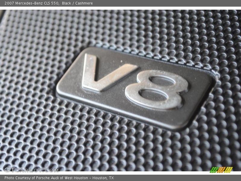 Black / Cashmere 2007 Mercedes-Benz CLS 550