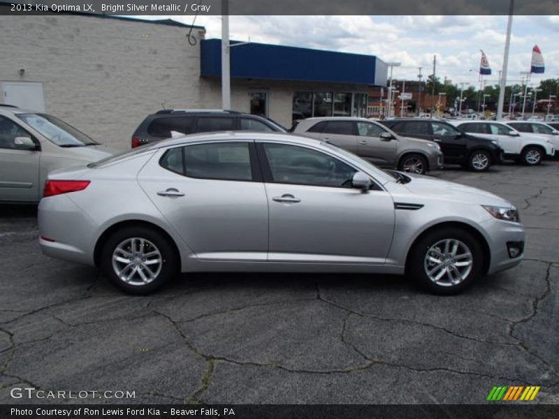 Bright Silver Metallic / Gray 2013 Kia Optima LX