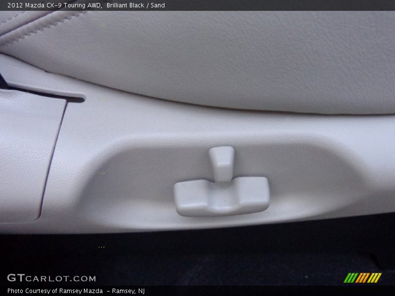 Brilliant Black / Sand 2012 Mazda CX-9 Touring AWD