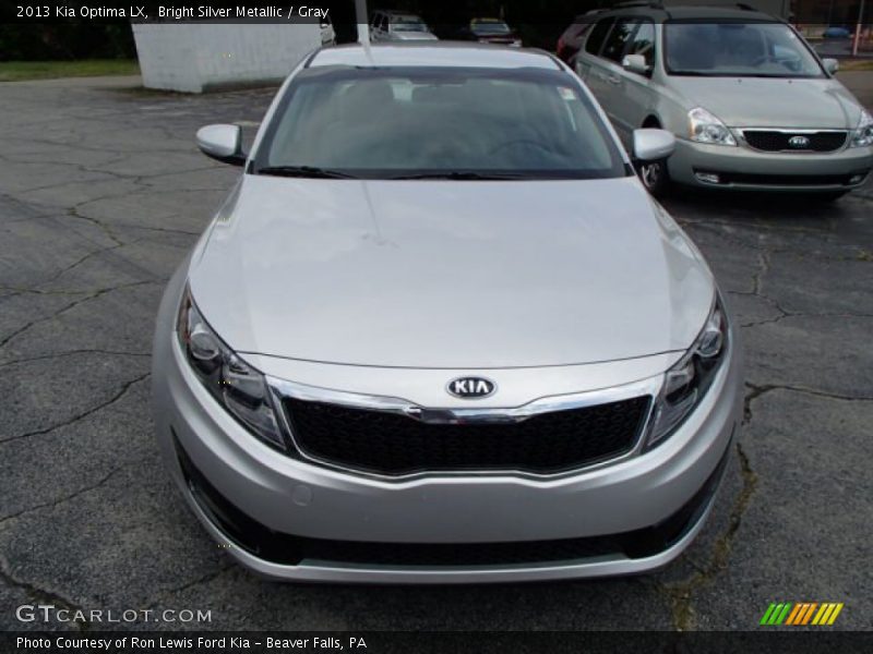Bright Silver Metallic / Gray 2013 Kia Optima LX
