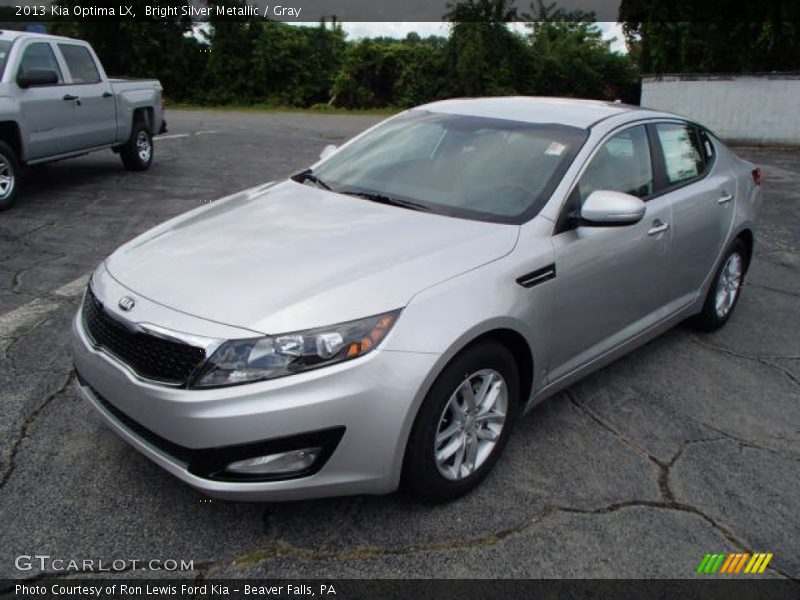 Bright Silver Metallic / Gray 2013 Kia Optima LX