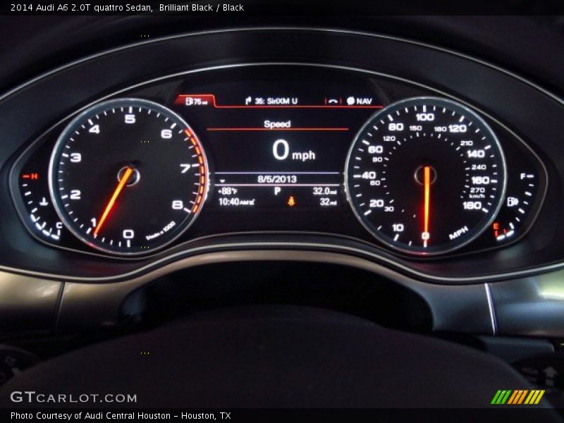 Brilliant Black / Black 2014 Audi A6 2.0T quattro Sedan