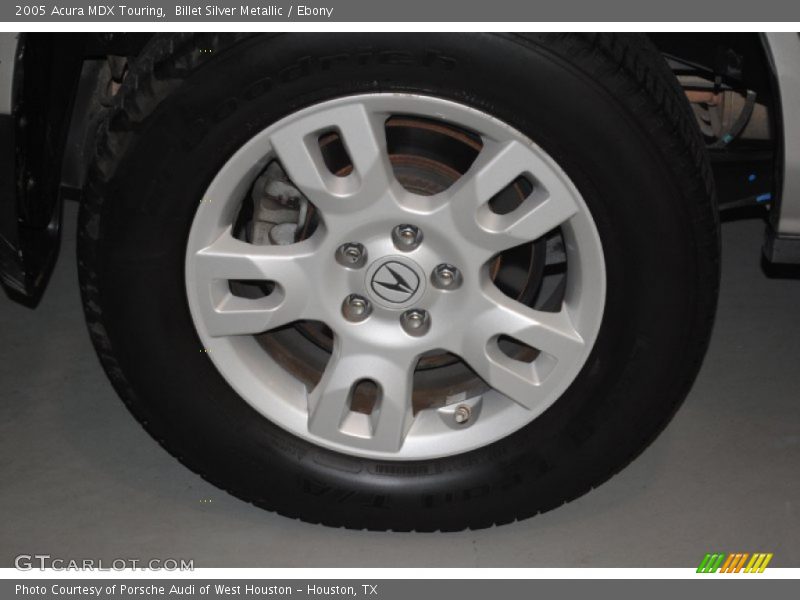 Billet Silver Metallic / Ebony 2005 Acura MDX Touring