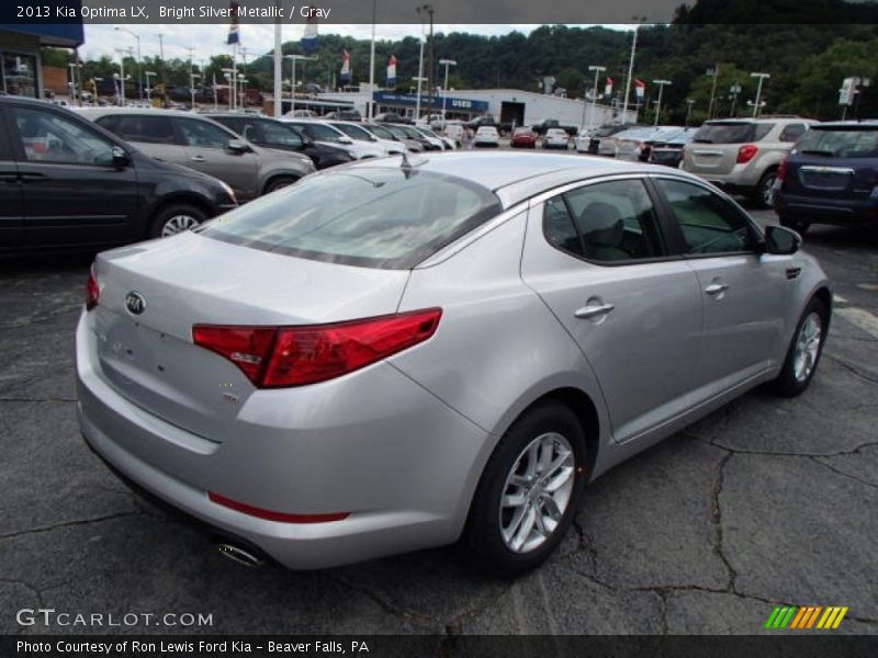 Bright Silver Metallic / Gray 2013 Kia Optima LX