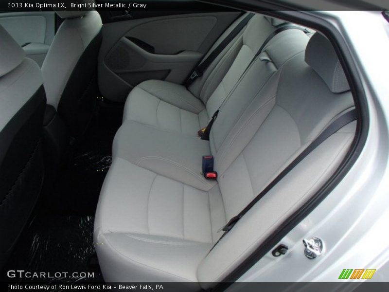 Bright Silver Metallic / Gray 2013 Kia Optima LX