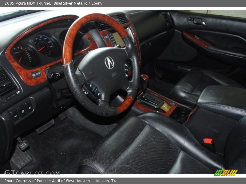 Billet Silver Metallic / Ebony 2005 Acura MDX Touring