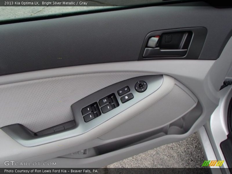 Bright Silver Metallic / Gray 2013 Kia Optima LX