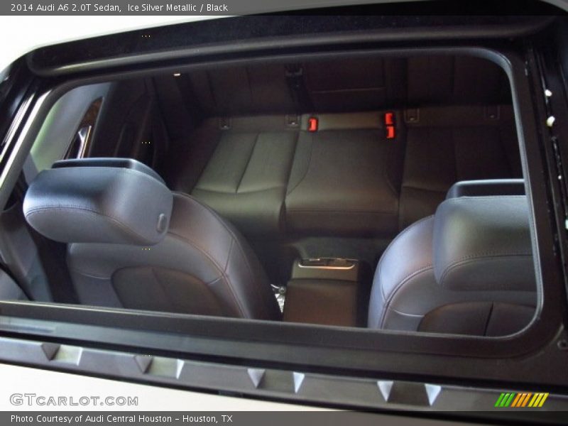 Ice Silver Metallic / Black 2014 Audi A6 2.0T Sedan