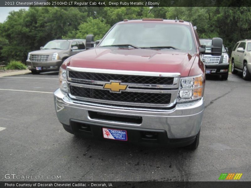 Deep Ruby Metallic / Ebony 2013 Chevrolet Silverado 2500HD LT Regular Cab 4x4