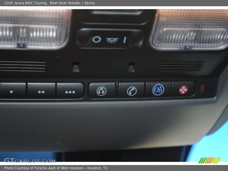 Billet Silver Metallic / Ebony 2005 Acura MDX Touring