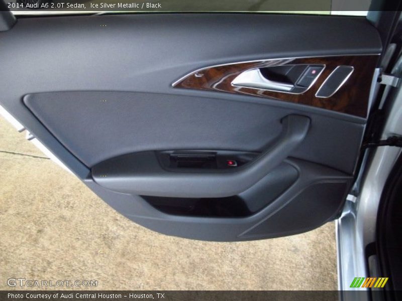Ice Silver Metallic / Black 2014 Audi A6 2.0T Sedan