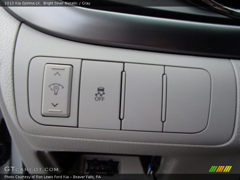 Bright Silver Metallic / Gray 2013 Kia Optima LX