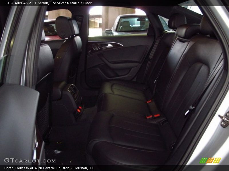 Ice Silver Metallic / Black 2014 Audi A6 2.0T Sedan