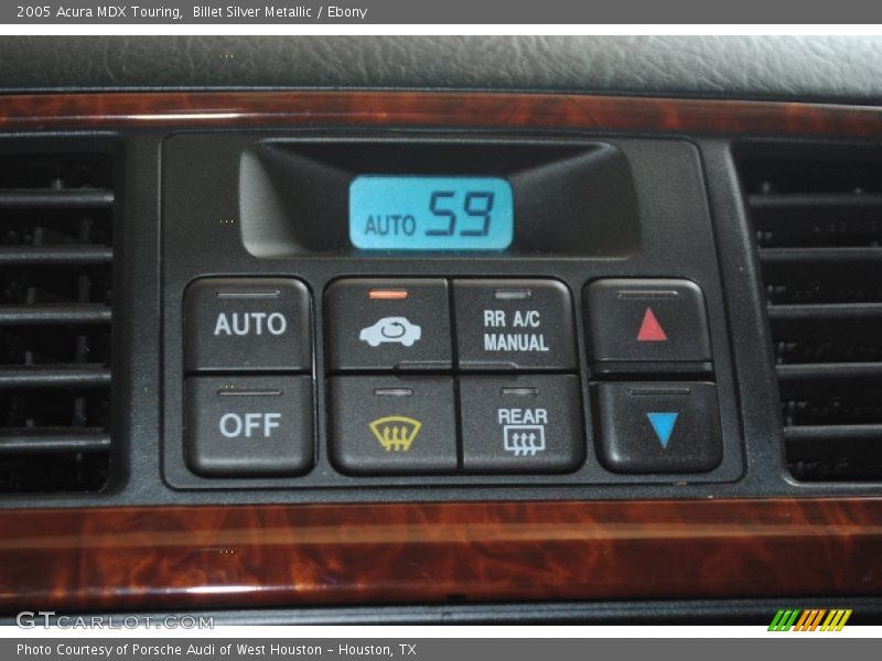 Billet Silver Metallic / Ebony 2005 Acura MDX Touring