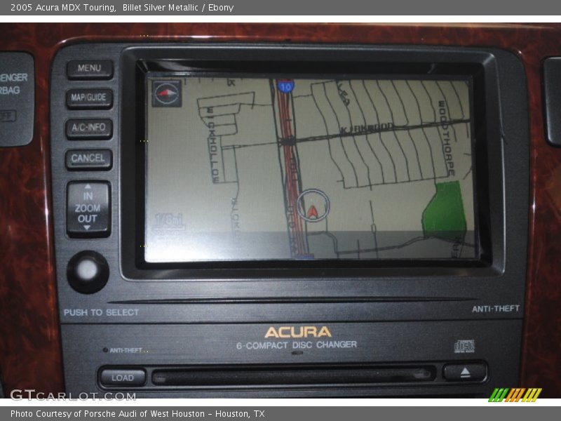 Billet Silver Metallic / Ebony 2005 Acura MDX Touring