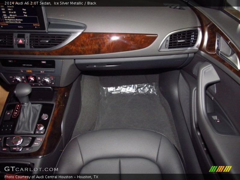 Ice Silver Metallic / Black 2014 Audi A6 2.0T Sedan