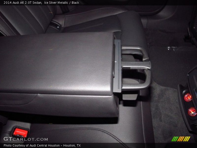 Ice Silver Metallic / Black 2014 Audi A6 2.0T Sedan