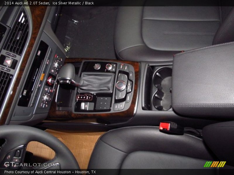 Ice Silver Metallic / Black 2014 Audi A6 2.0T Sedan