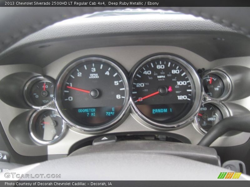 Deep Ruby Metallic / Ebony 2013 Chevrolet Silverado 2500HD LT Regular Cab 4x4