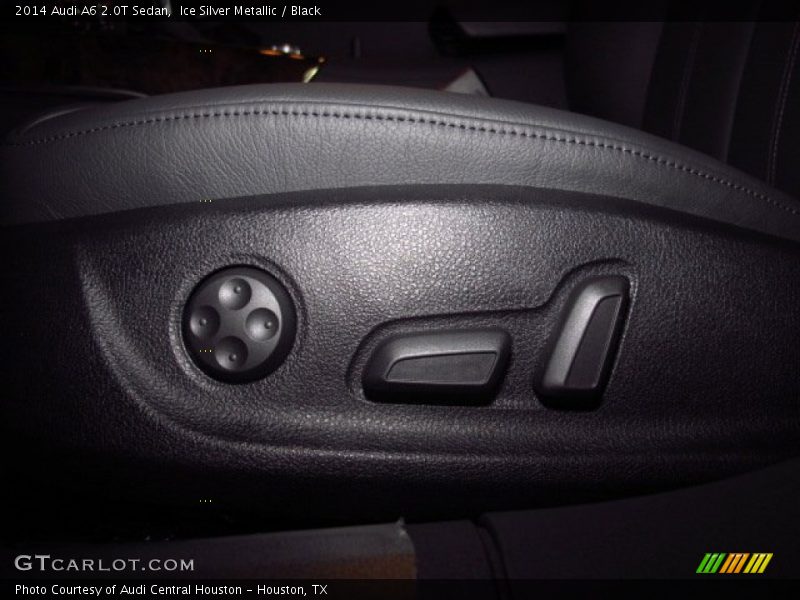 Ice Silver Metallic / Black 2014 Audi A6 2.0T Sedan
