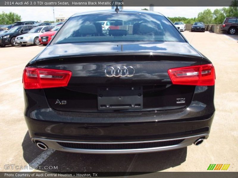 Havanna Black Metallic / Black 2014 Audi A6 3.0 TDI quattro Sedan