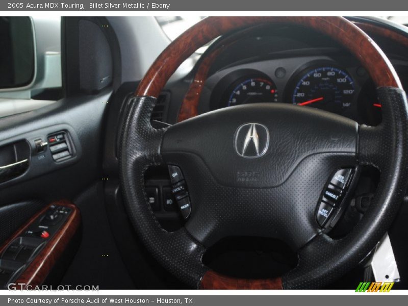 Billet Silver Metallic / Ebony 2005 Acura MDX Touring