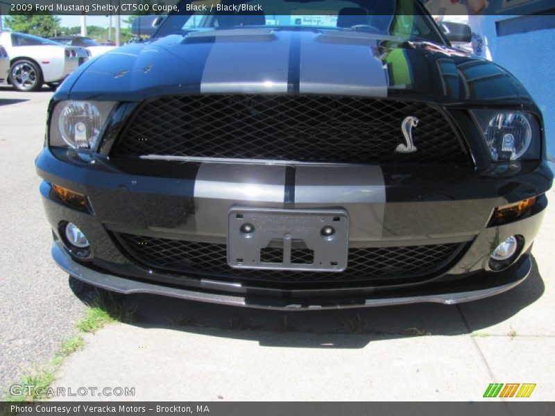Black / Black/Black 2009 Ford Mustang Shelby GT500 Coupe