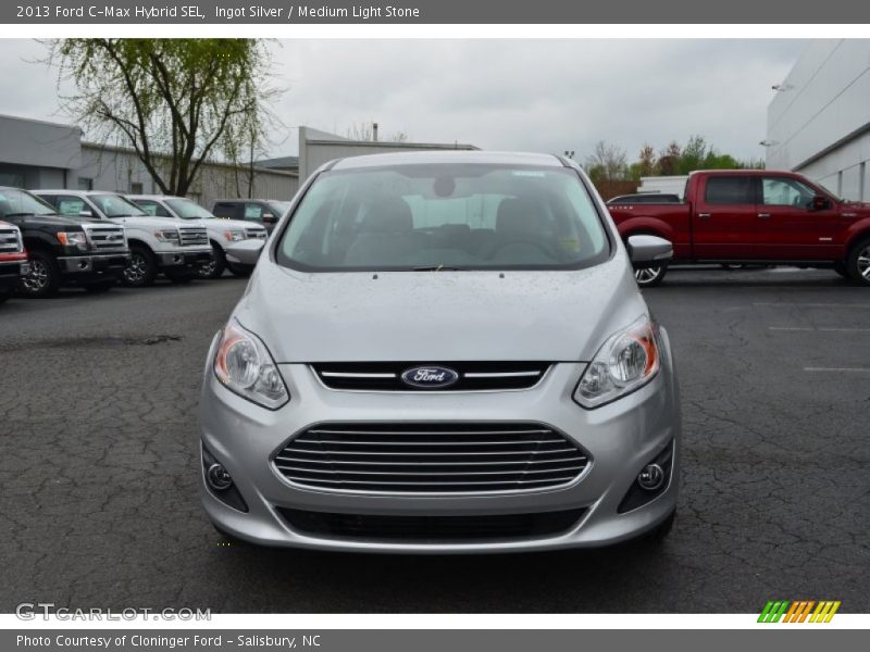 Ingot Silver / Medium Light Stone 2013 Ford C-Max Hybrid SEL
