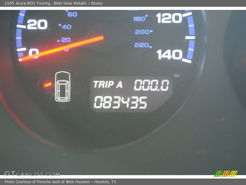 Billet Silver Metallic / Ebony 2005 Acura MDX Touring