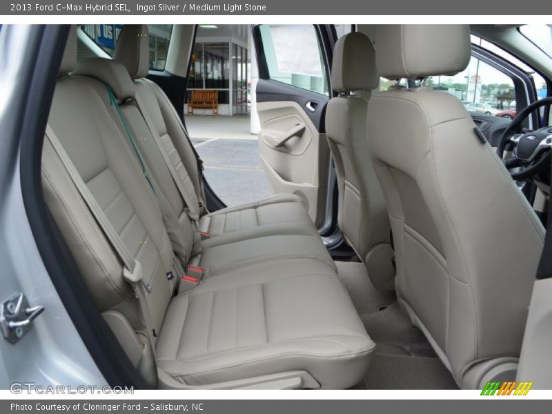 Ingot Silver / Medium Light Stone 2013 Ford C-Max Hybrid SEL