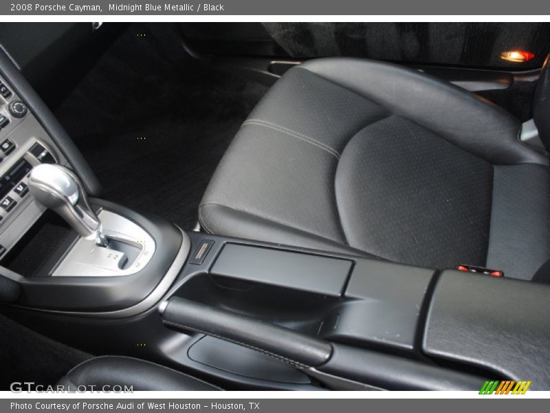 Midnight Blue Metallic / Black 2008 Porsche Cayman