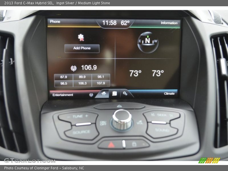 Ingot Silver / Medium Light Stone 2013 Ford C-Max Hybrid SEL