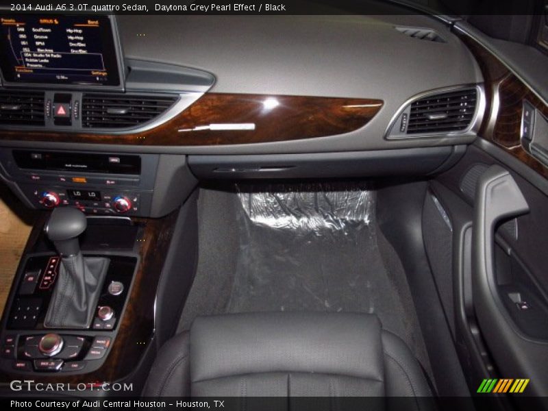 Daytona Grey Pearl Effect / Black 2014 Audi A6 3.0T quattro Sedan