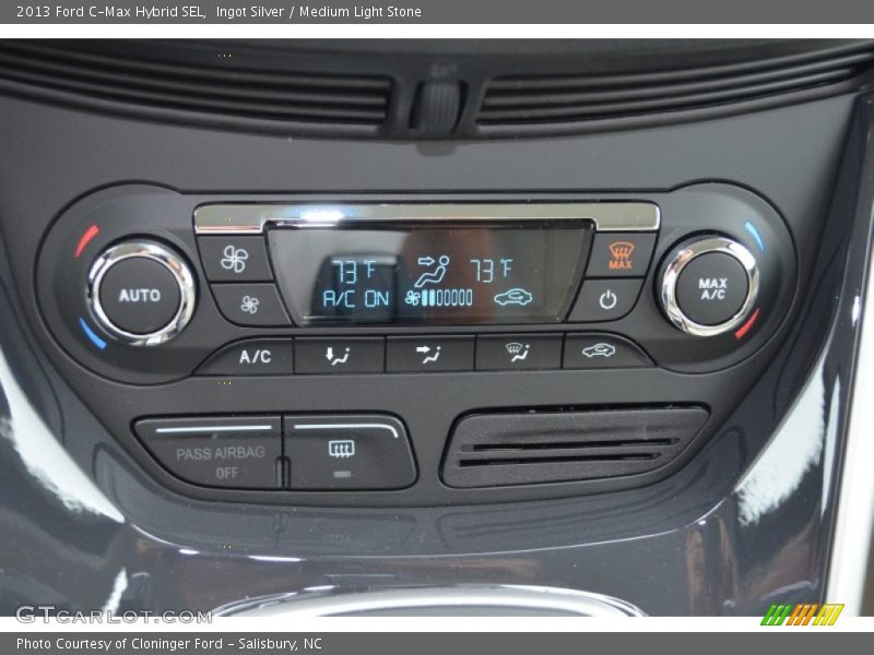Ingot Silver / Medium Light Stone 2013 Ford C-Max Hybrid SEL