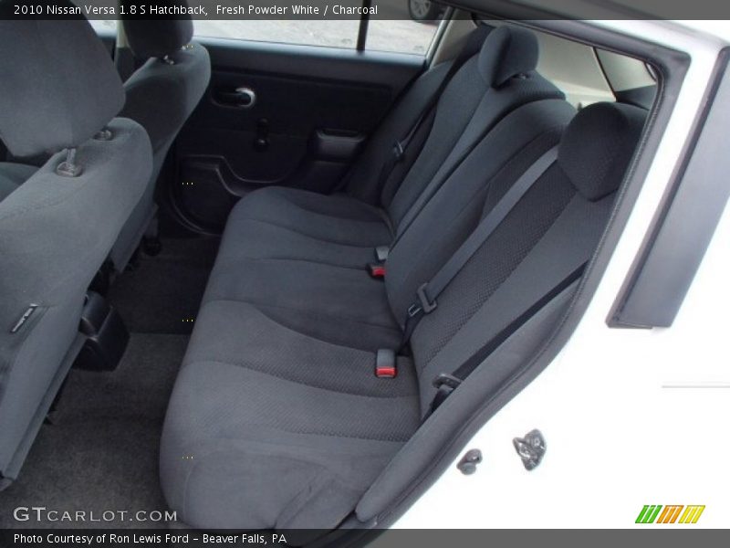 Fresh Powder White / Charcoal 2010 Nissan Versa 1.8 S Hatchback
