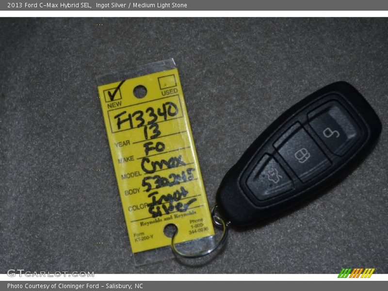 Ingot Silver / Medium Light Stone 2013 Ford C-Max Hybrid SEL