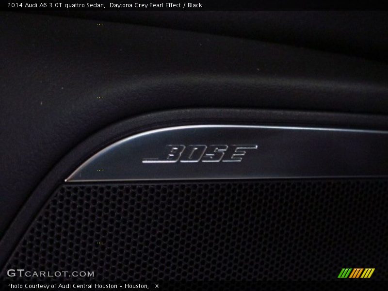 Daytona Grey Pearl Effect / Black 2014 Audi A6 3.0T quattro Sedan