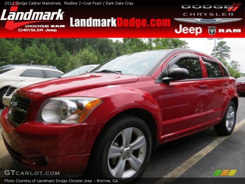 Redline 2-Coat Pearl / Dark Slate Gray 2011 Dodge Caliber Mainstreet