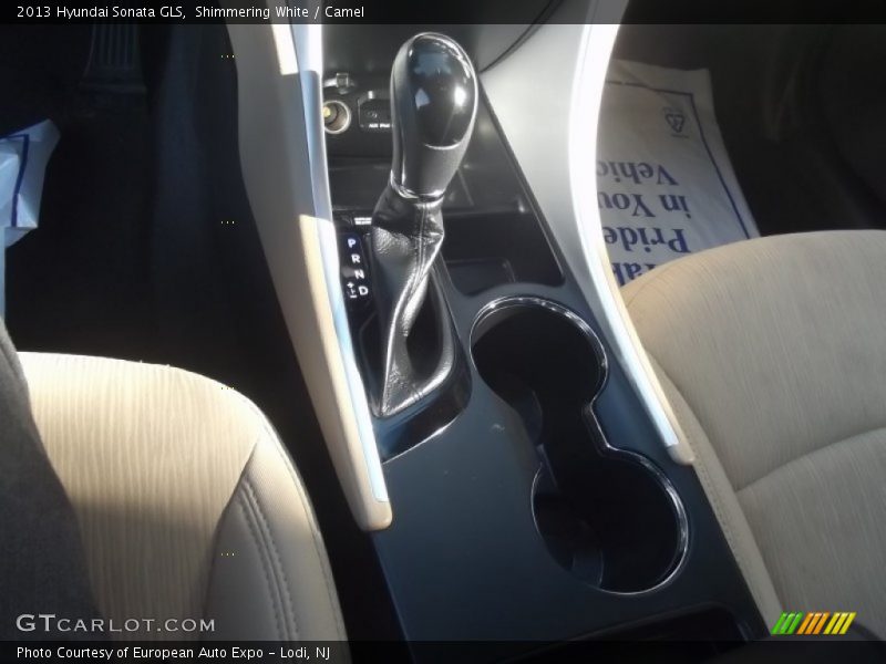 Shimmering White / Camel 2013 Hyundai Sonata GLS