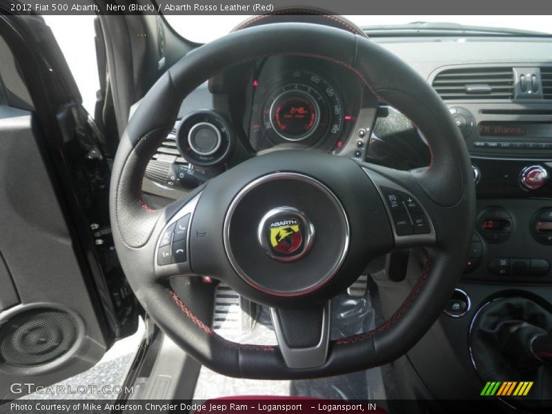  2012 500 Abarth Steering Wheel