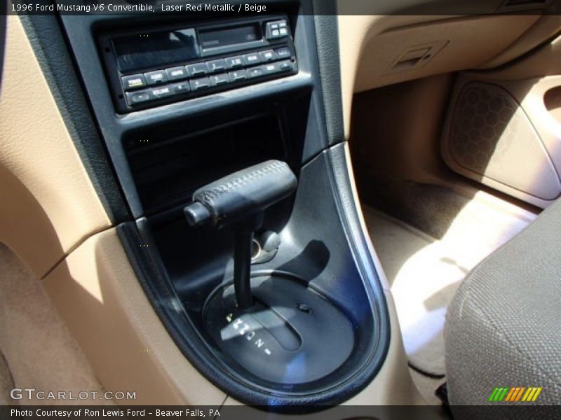  1996 Mustang V6 Convertible 4 Speed Automatic Shifter