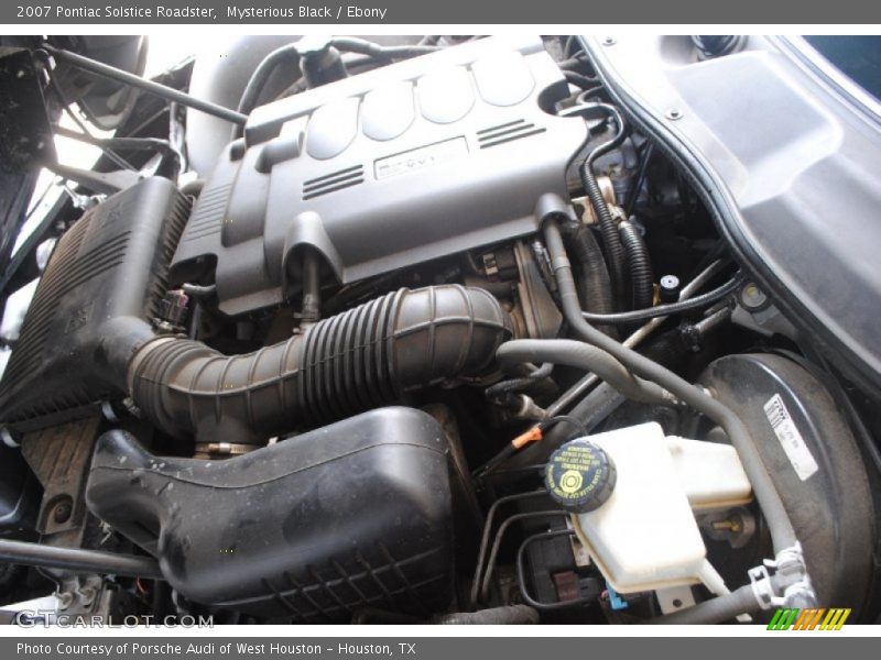 Mysterious Black / Ebony 2007 Pontiac Solstice Roadster