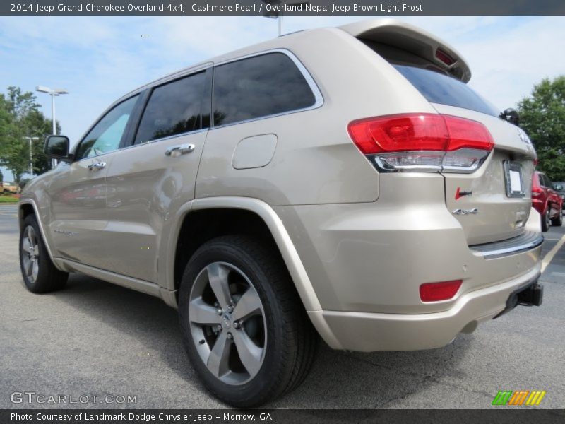 Cashmere Pearl / Overland Nepal Jeep Brown Light Frost 2014 Jeep Grand Cherokee Overland 4x4