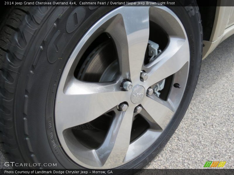 Cashmere Pearl / Overland Nepal Jeep Brown Light Frost 2014 Jeep Grand Cherokee Overland 4x4