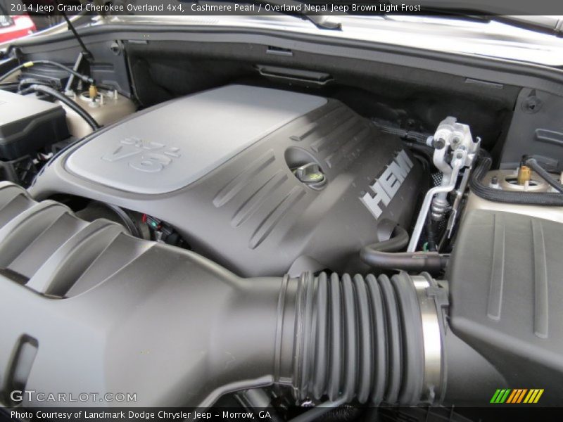 Cashmere Pearl / Overland Nepal Jeep Brown Light Frost 2014 Jeep Grand Cherokee Overland 4x4