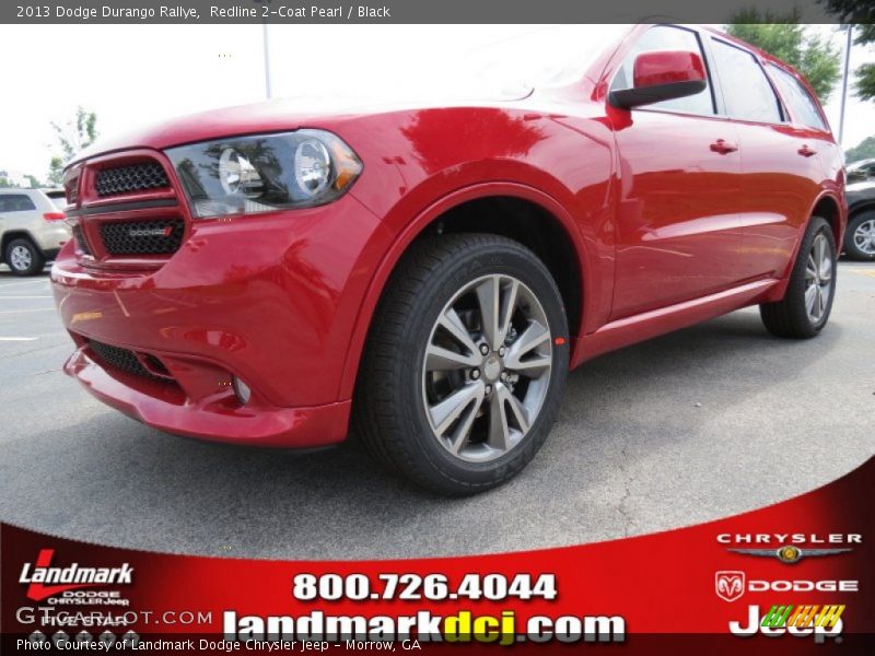 Redline 2-Coat Pearl / Black 2013 Dodge Durango Rallye