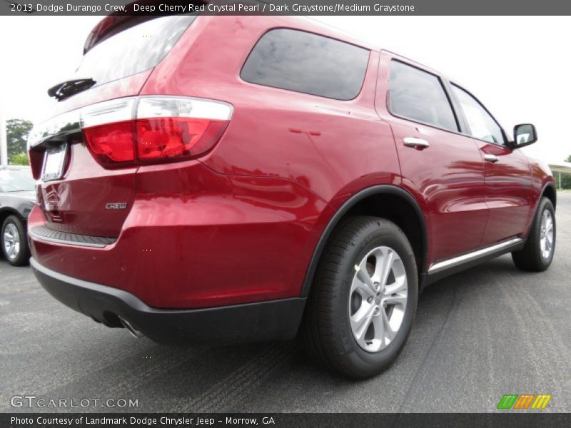 Deep Cherry Red Crystal Pearl / Dark Graystone/Medium Graystone 2013 Dodge Durango Crew