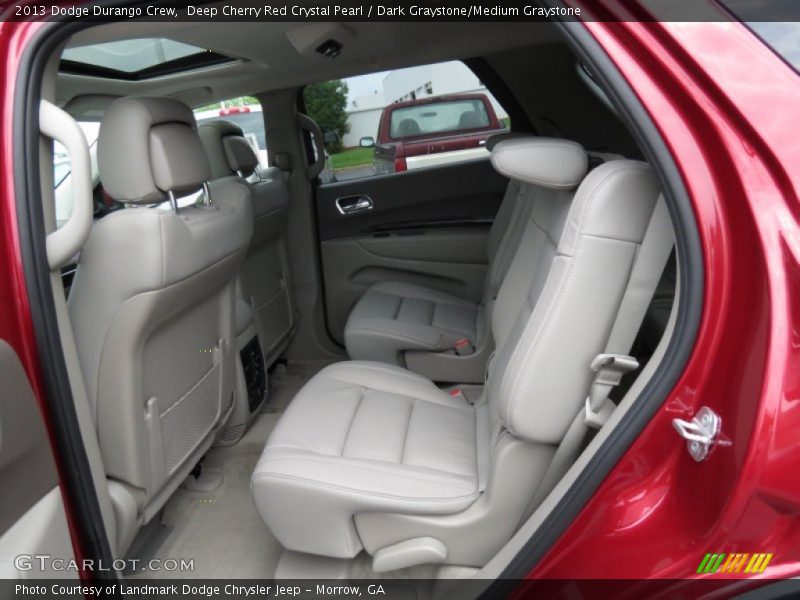 Deep Cherry Red Crystal Pearl / Dark Graystone/Medium Graystone 2013 Dodge Durango Crew