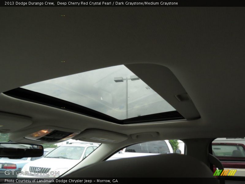 Deep Cherry Red Crystal Pearl / Dark Graystone/Medium Graystone 2013 Dodge Durango Crew