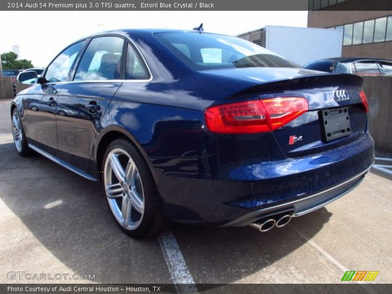 Estoril Blue Crystal / Black 2014 Audi S4 Premium plus 3.0 TFSI quattro